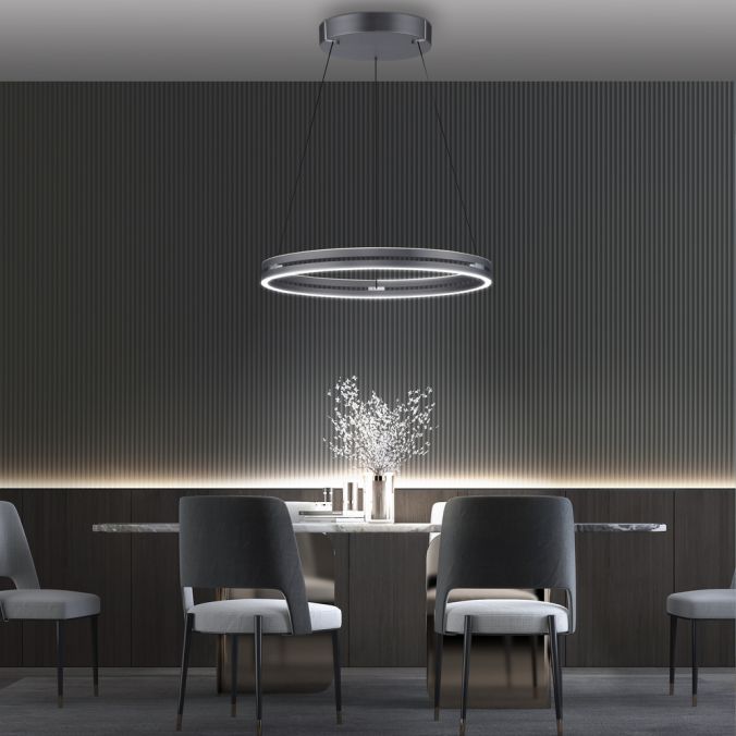 Paul Neuhaus LED Pendelleuchte E-Loop