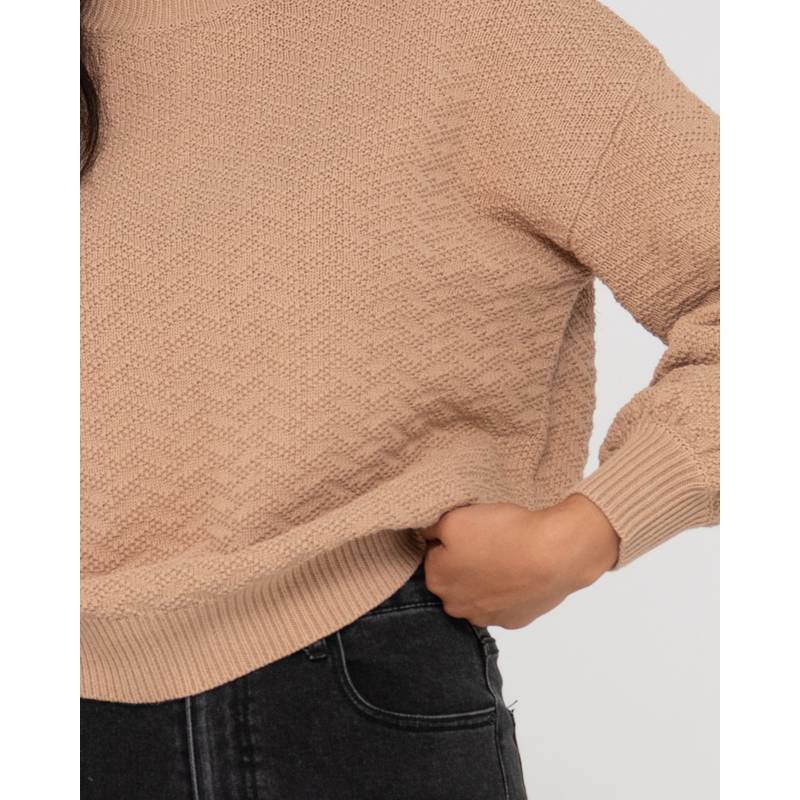 RUSTY CARA CREW NECK KNIT Strickpullover Damen