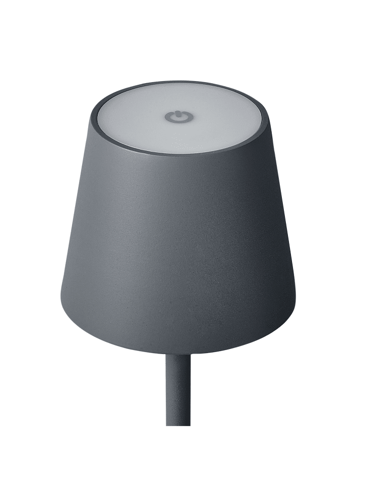 Beliani Tischleuchten BACEIRO in Grau - (W) 10 x (H) 38 x (L) 10 cm günstig kaufen onesize