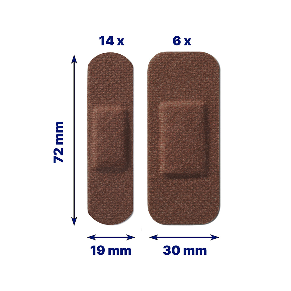 elastoplast Elastoplast Pansements Sensibles 20 pansements (teinte 3) Pansements
