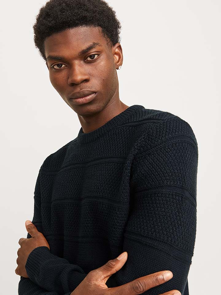 Jack & Jones Pullover in Dunkelblau günstig kaufen