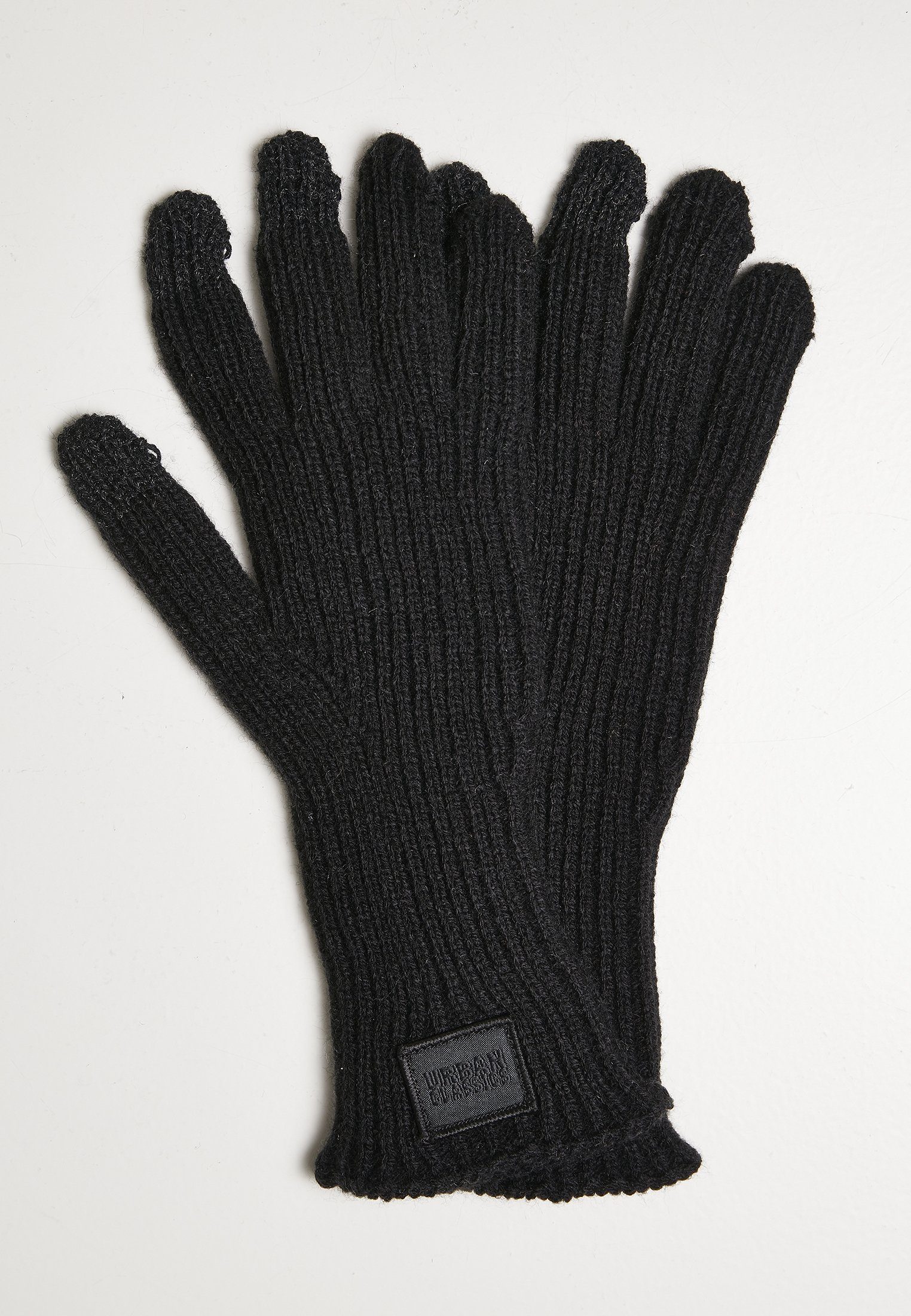 URBAN CLASSICS Baumwollhandschuhe Unisex Knitted Wool Mix Smart Gloves