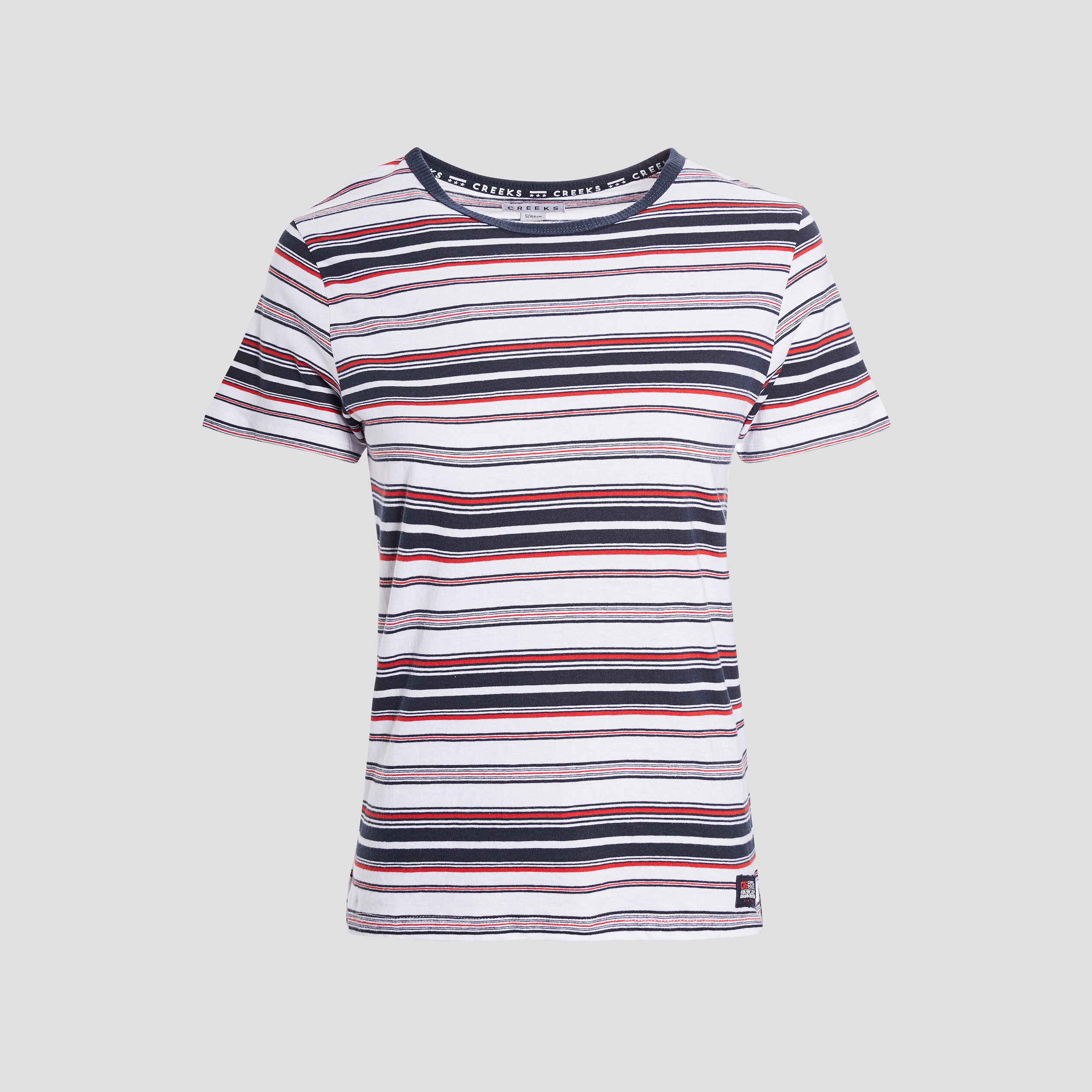 T-shirt manches courtes Creeks multicolore homme | La Halle