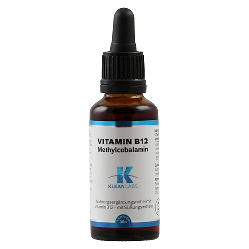 VITAMIN B12 METHYLCOBALAMIN KLEAN LABS flüssig  30 ml  Flüssigkeit