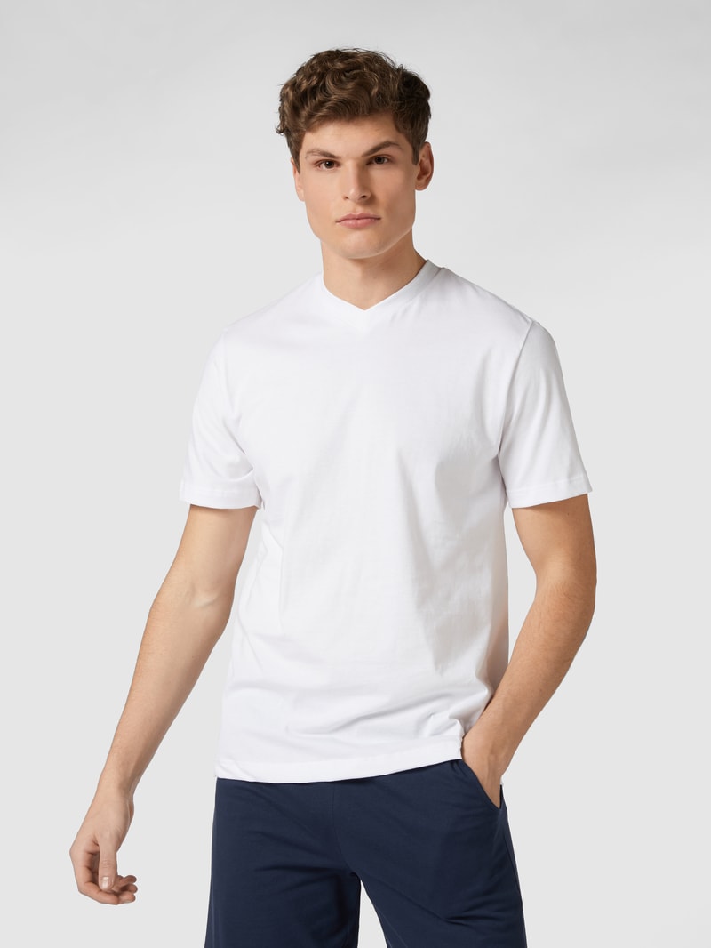 American T-Shirt im 2er-Pack in weiß