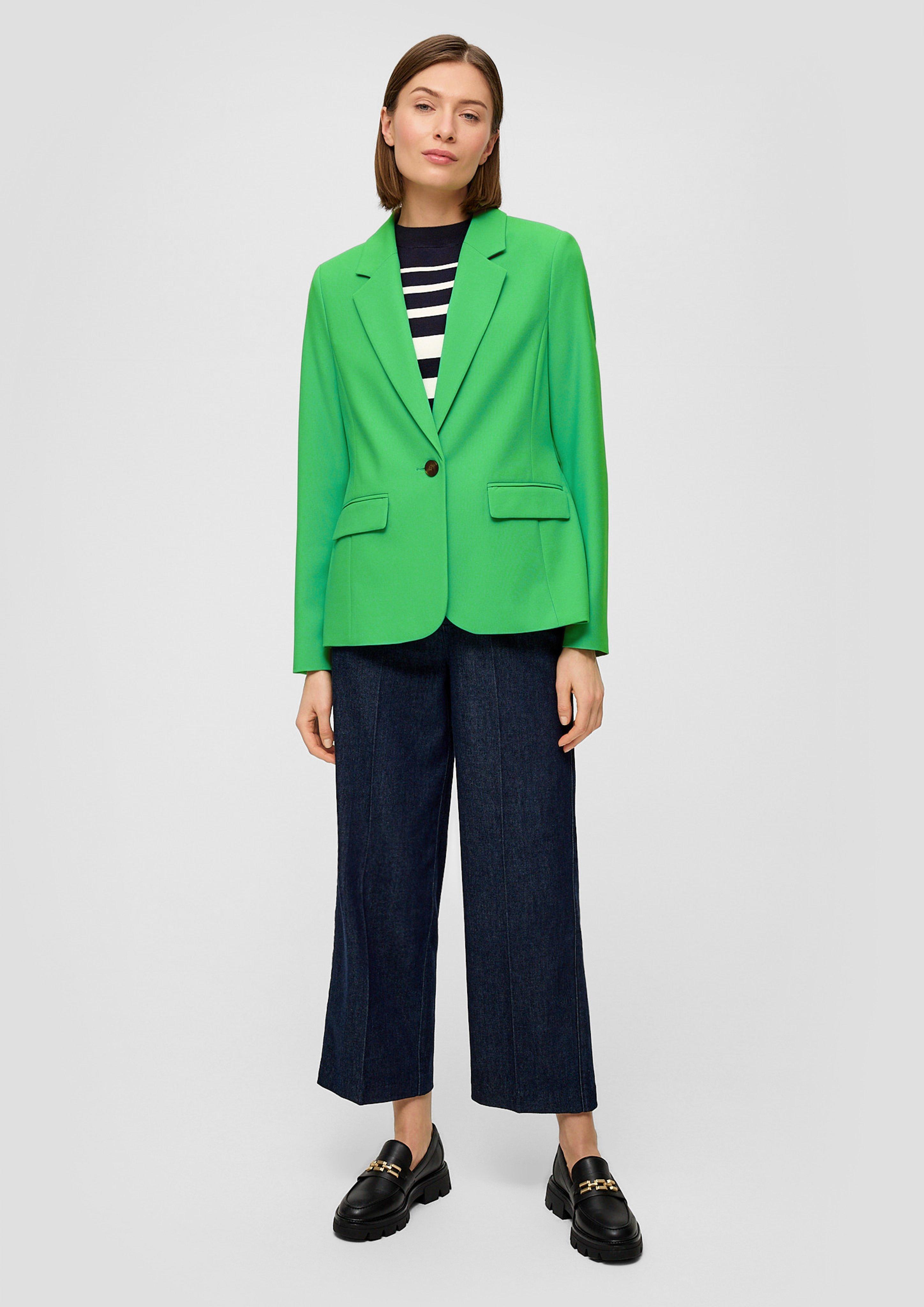 Blazer aus Viskosemix  2140066-7591