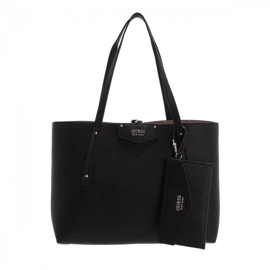 Guess - Guess Handle Bags Kunstleder Black - schwarz