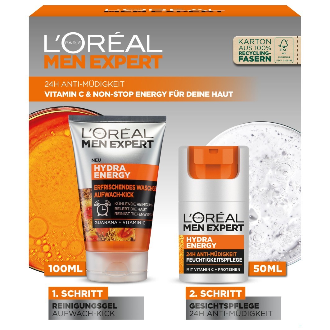 Hydra Energy Pflege und Reinigung Geschenkset