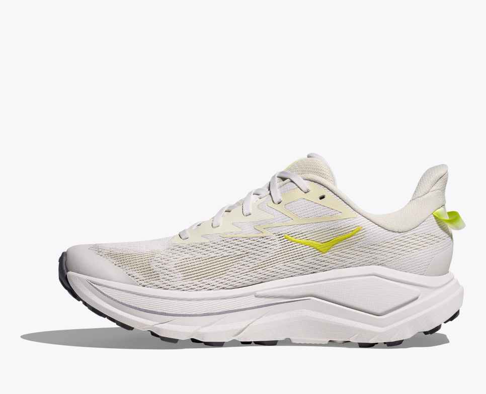 Challenger 8 White / Neon Hoka Citrus