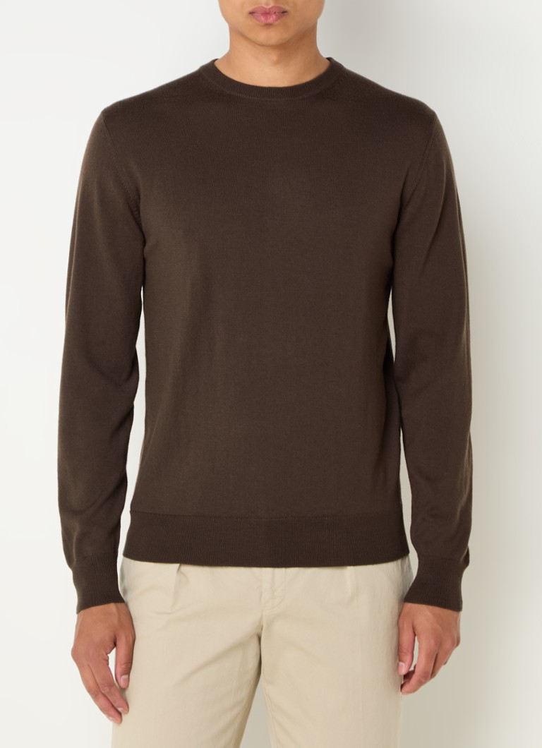 Boggi Milano Fine-knit wool pullover