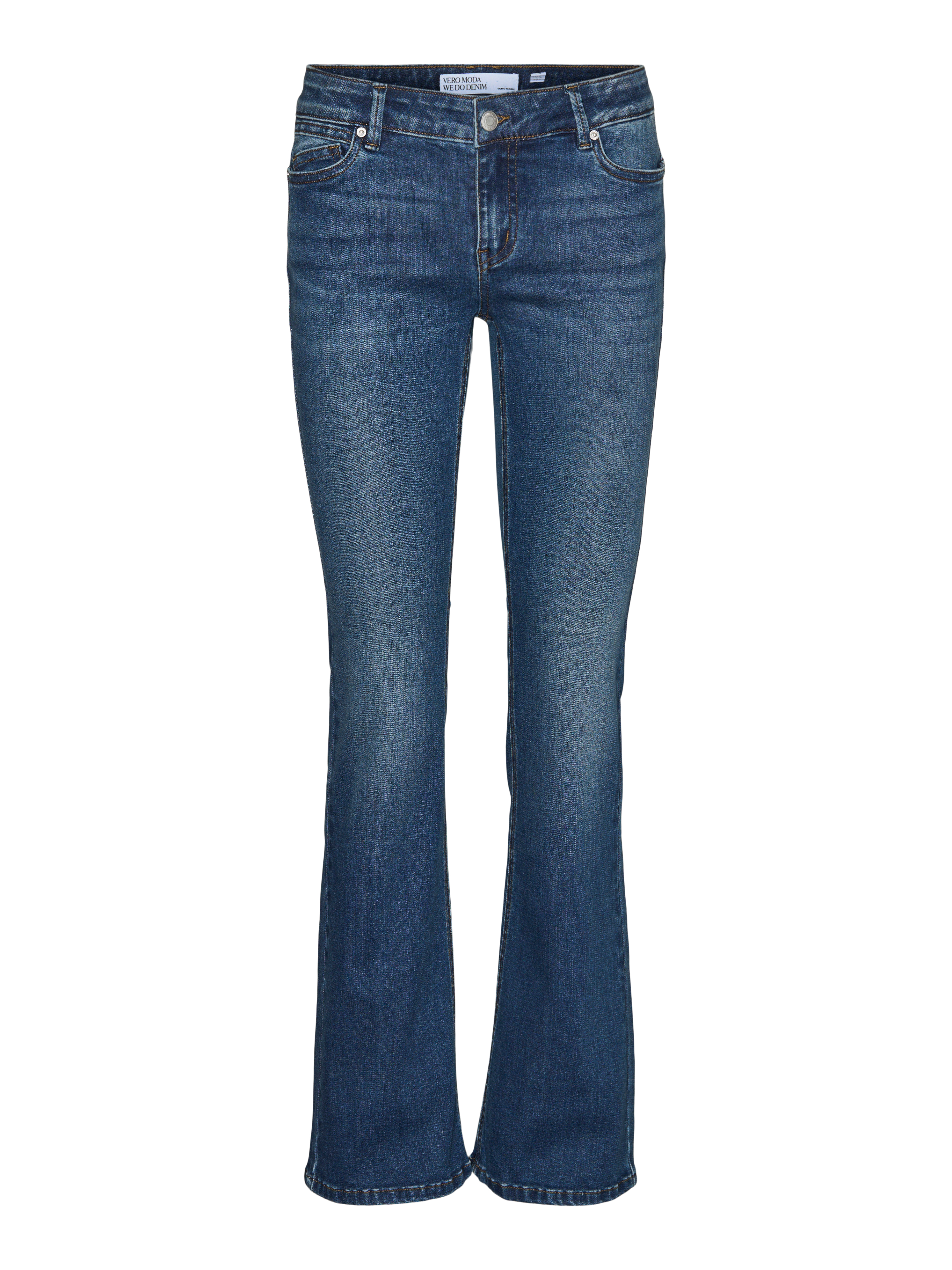 VMSYLVIA Niedrige Taille Ausgestellt Jeans