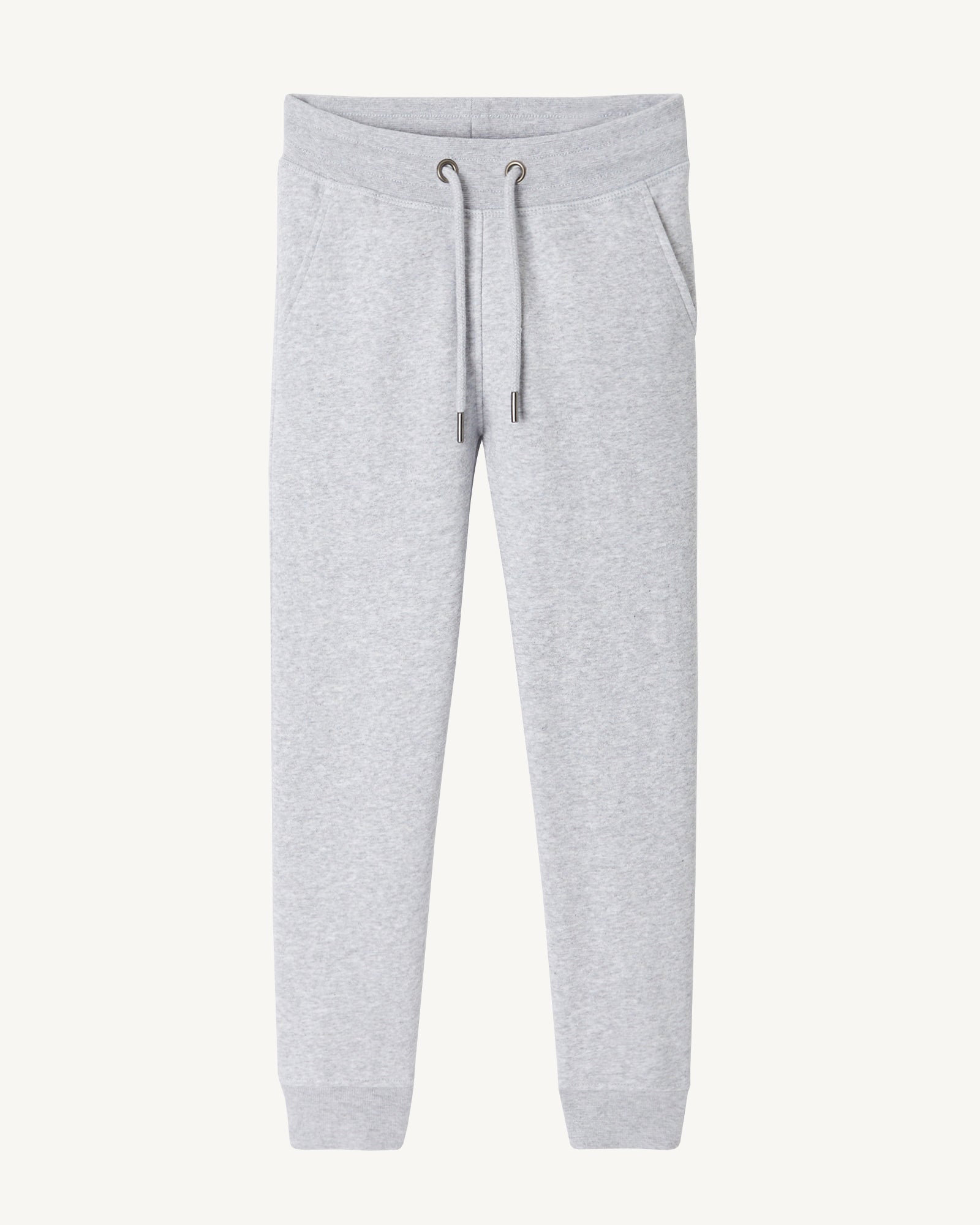 Jogpant enfant en coton biologique Gris chiné Arica