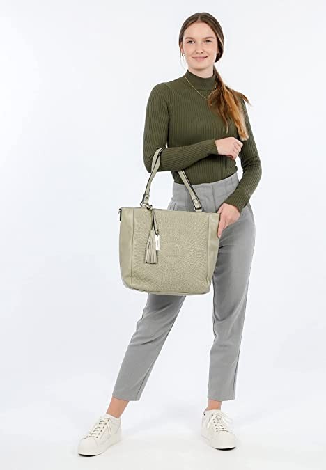 SINA JO Handtaschen braun RUBY SHOPPER M