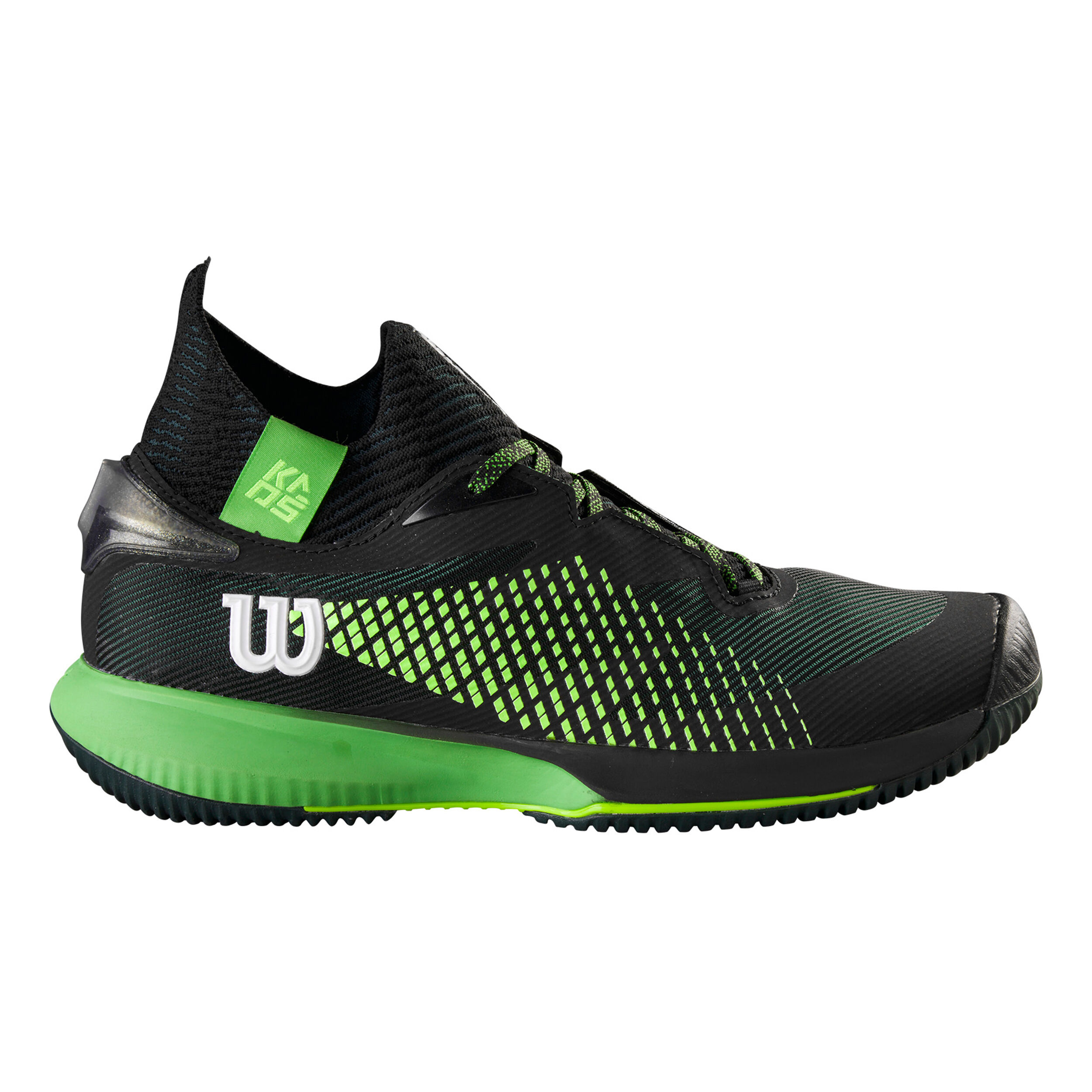 Kaos Rapide SFT Allcourtschuh Herren - Schwarz, Grün