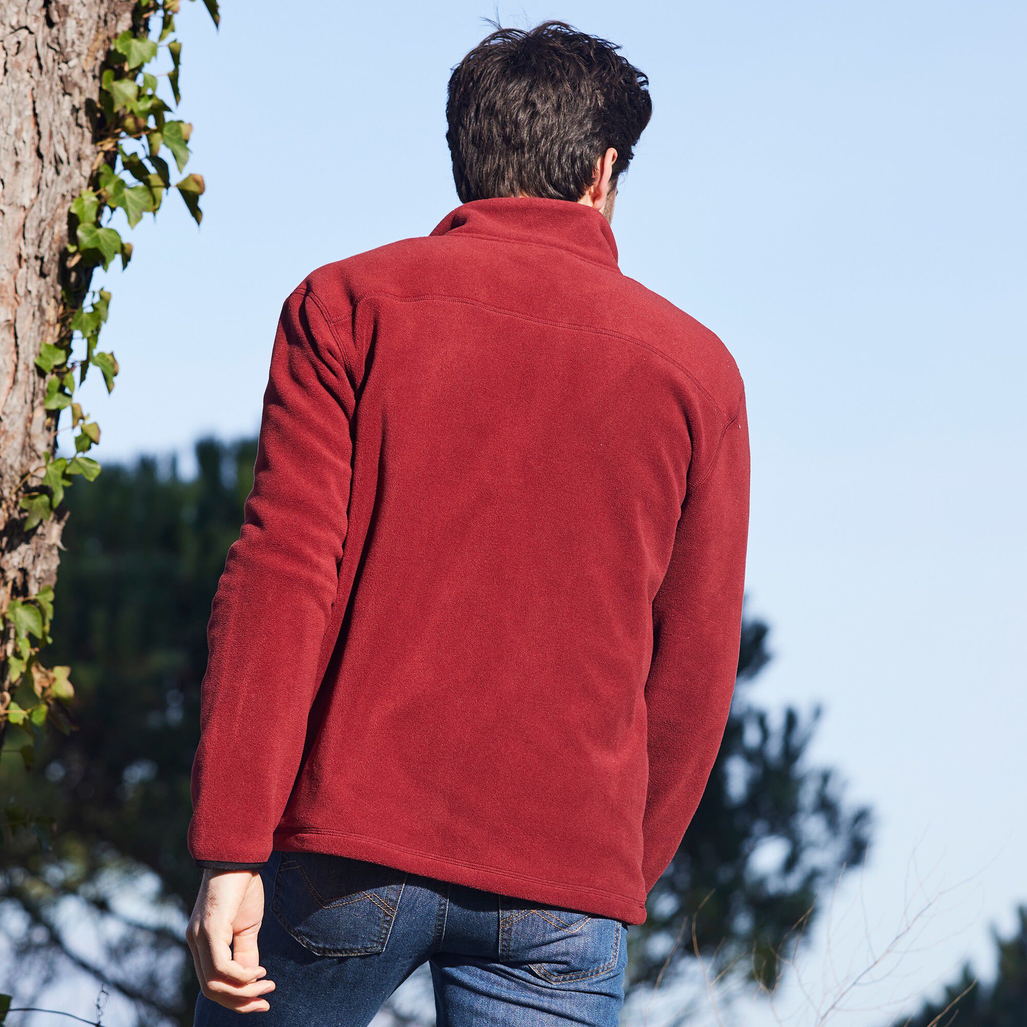Blouson zippé maille micropolaire