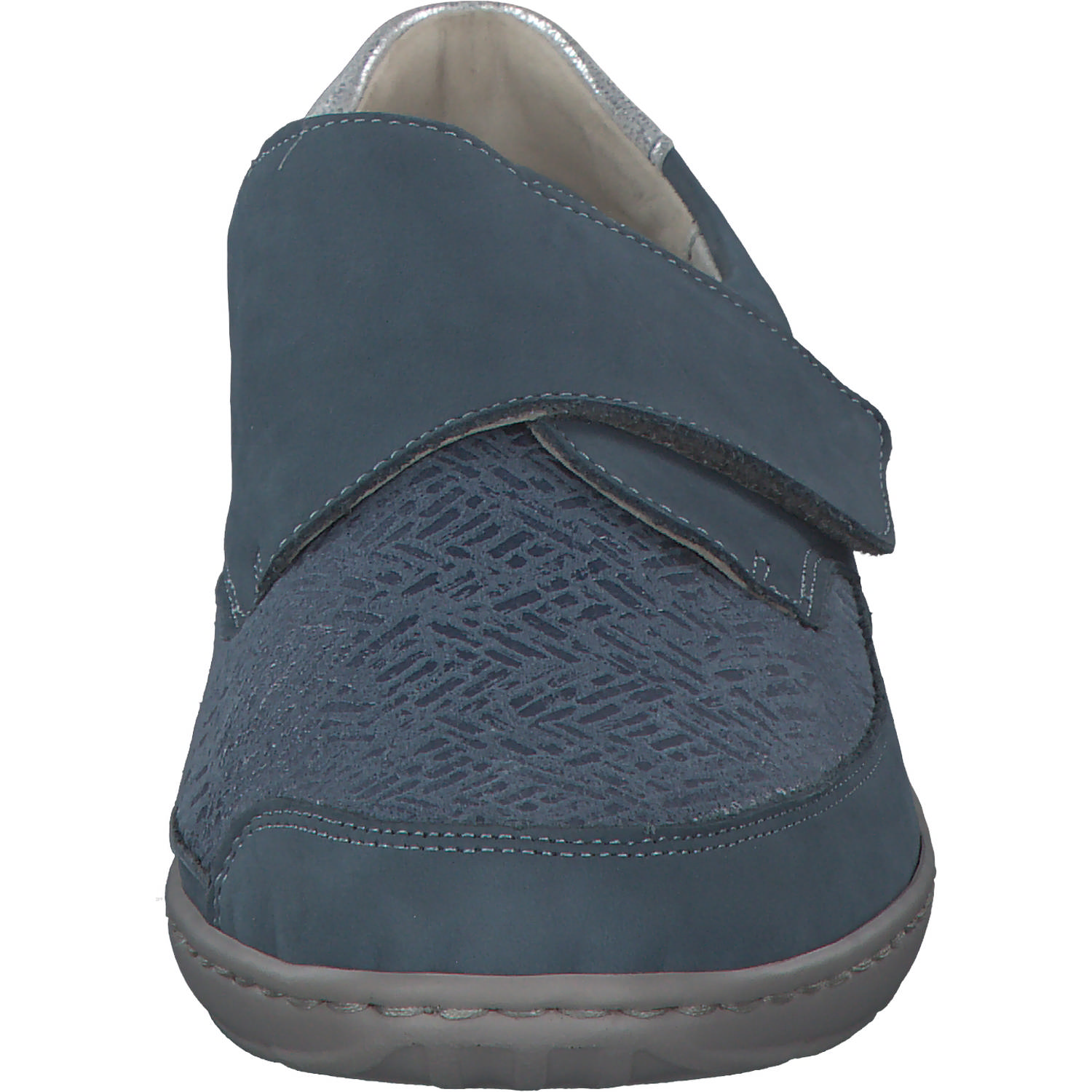 Waldläufer Henni 496H31, Komfort-Halbschuhe, Damen, DENIM DENIM SILBER