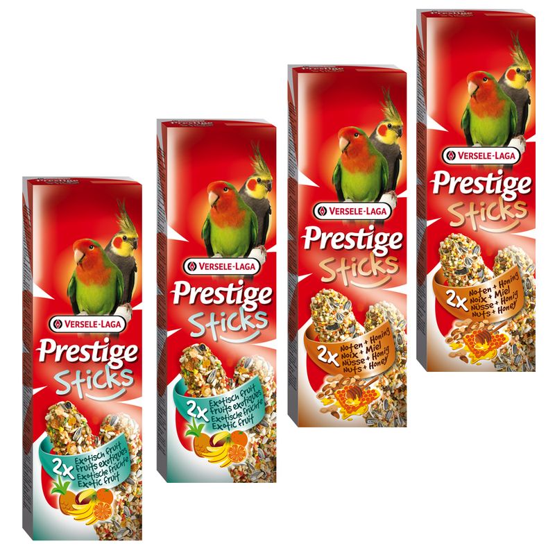 Mix-Paket Versele-Laga Prestige Sticks Großsittiche