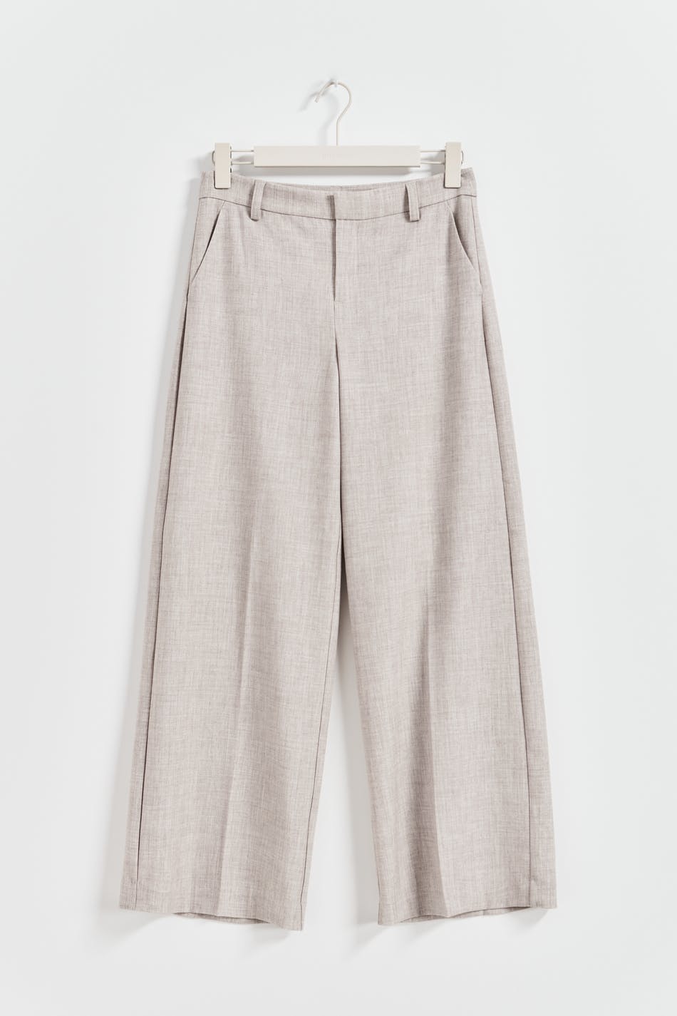 Wide suit trousers