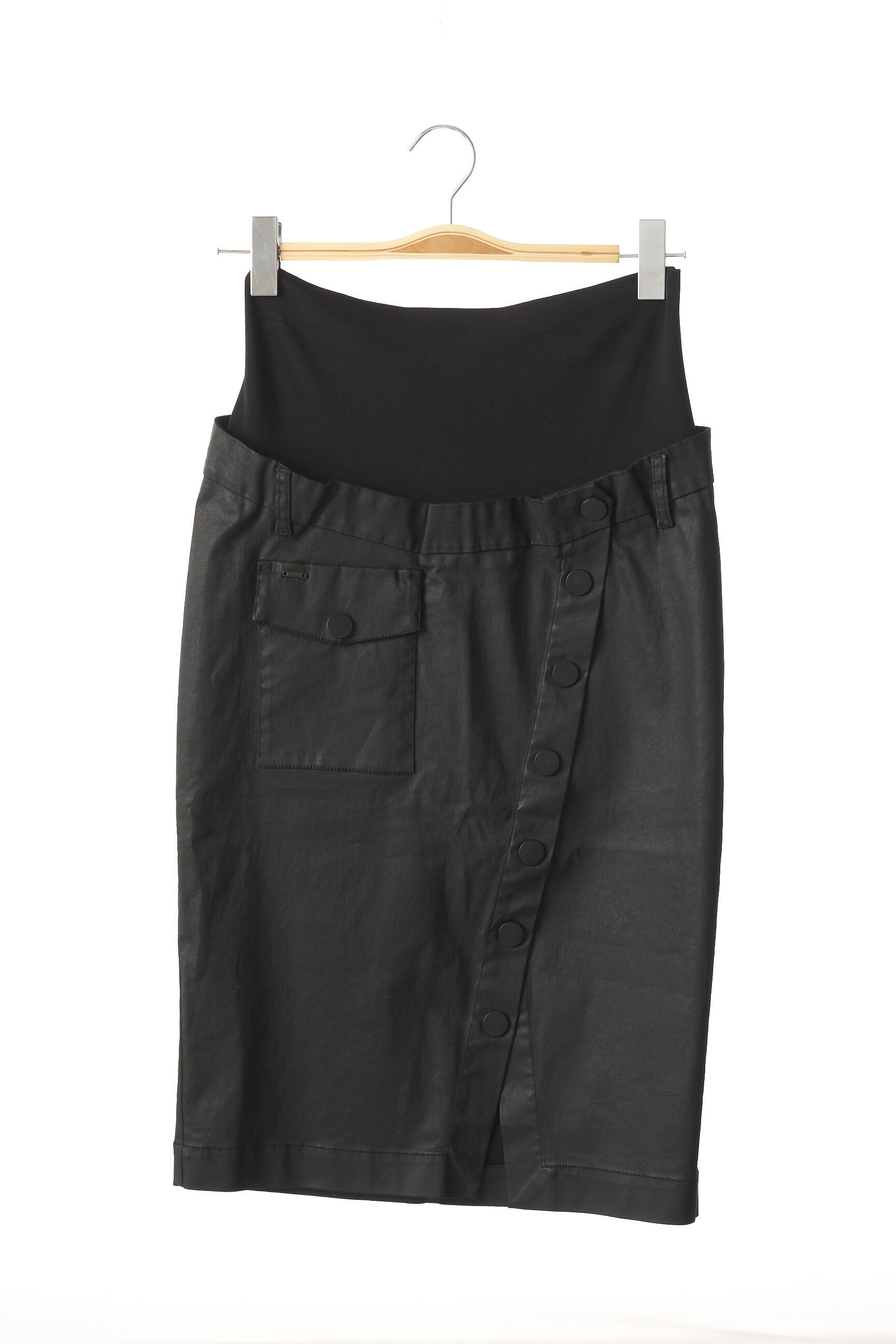 Love2wait Jupes Maternite Femme couleur noir