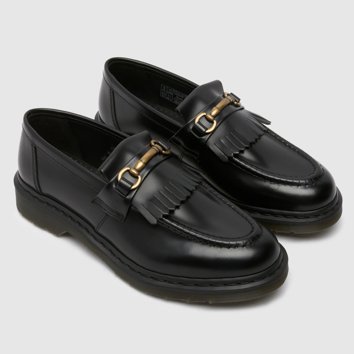 Dr. Martens Adrian Snaffle Loafer Cipő Fekete Színben