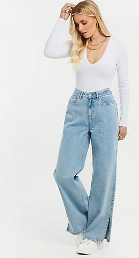 Threadbare Wideleg Jeans