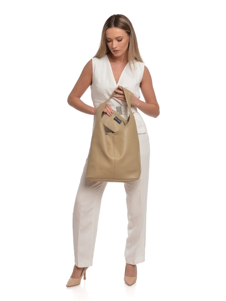 Carla Ferreri Shopper in Taupe günstig kaufen onesize