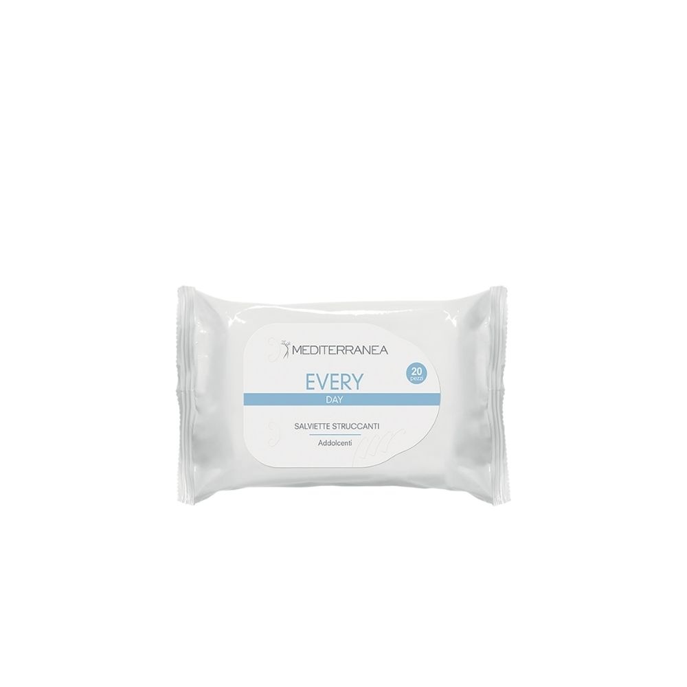 Mediterranea cosmetics EVERY DAY DELICATE MAKE UP REMOVING WIPES LINGETTES DÉMAQUILLANTES