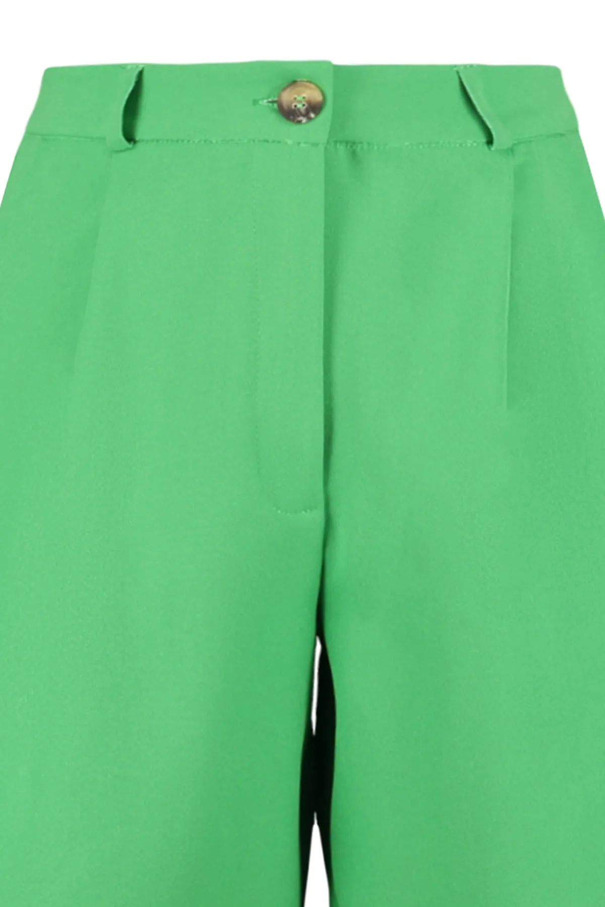 Trendyol Collection  Grüne, gewebte Shorts mit normaler Passform und Taschen TWOSS19WX0108