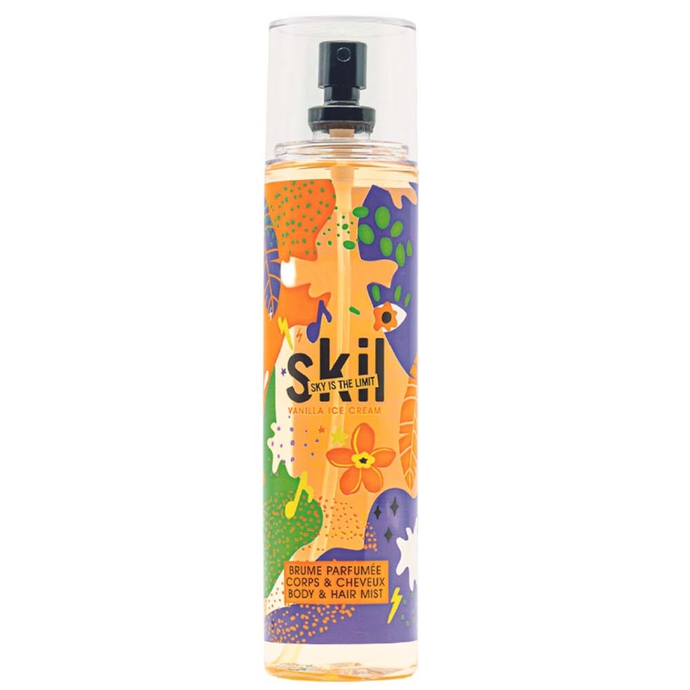 skil Vanilla Ice Cream Brume parfumée pour corps et cheveux