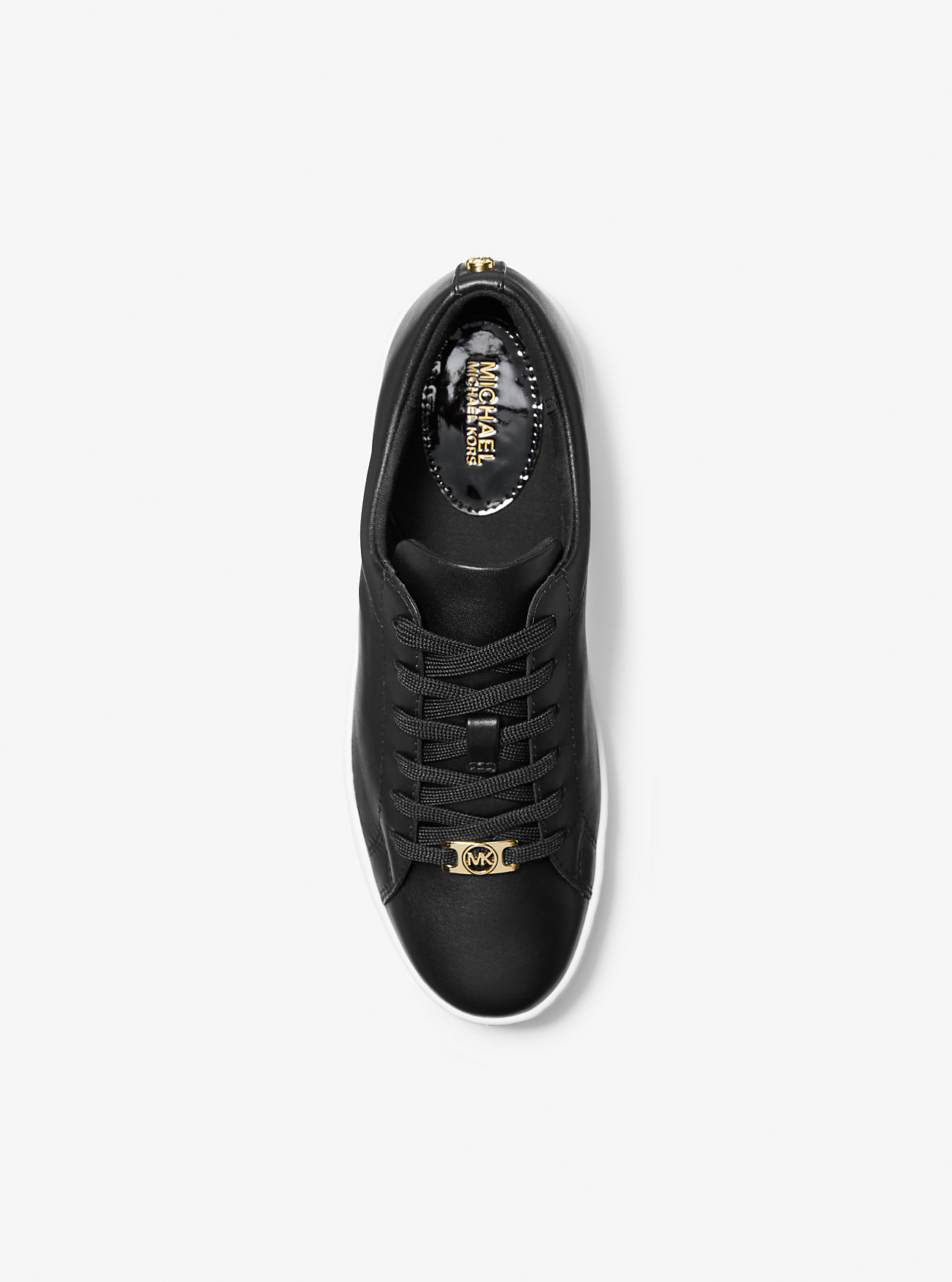 Keaton Leather Sneaker - BLACK