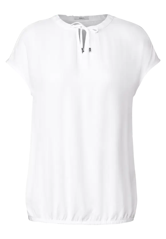 CECIL Bluse mit Tunikabändchen