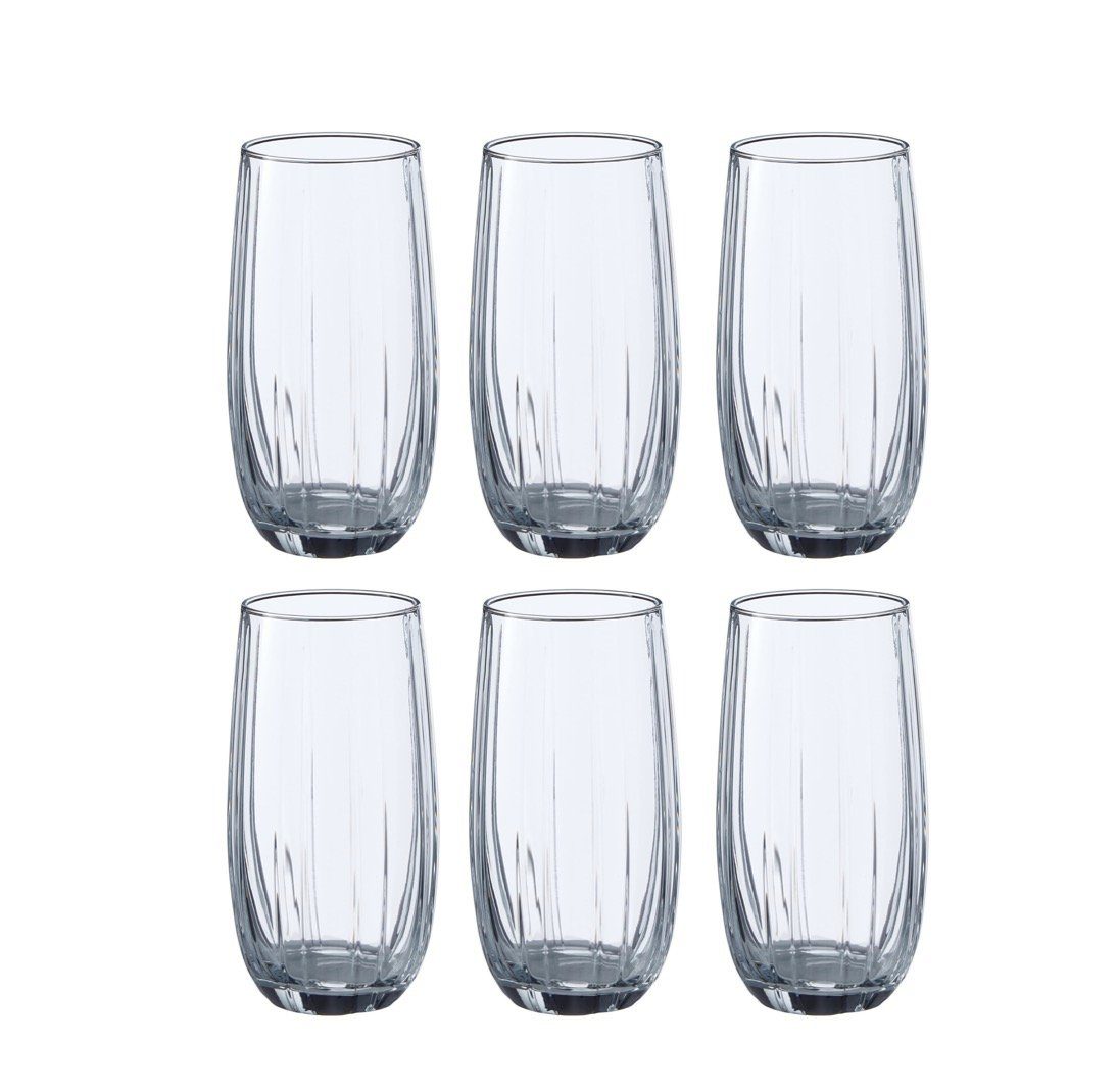 Pasabahce Glas Linka 420415 6-Teilig Trinkglas 500 CC Gläser Wassergläser