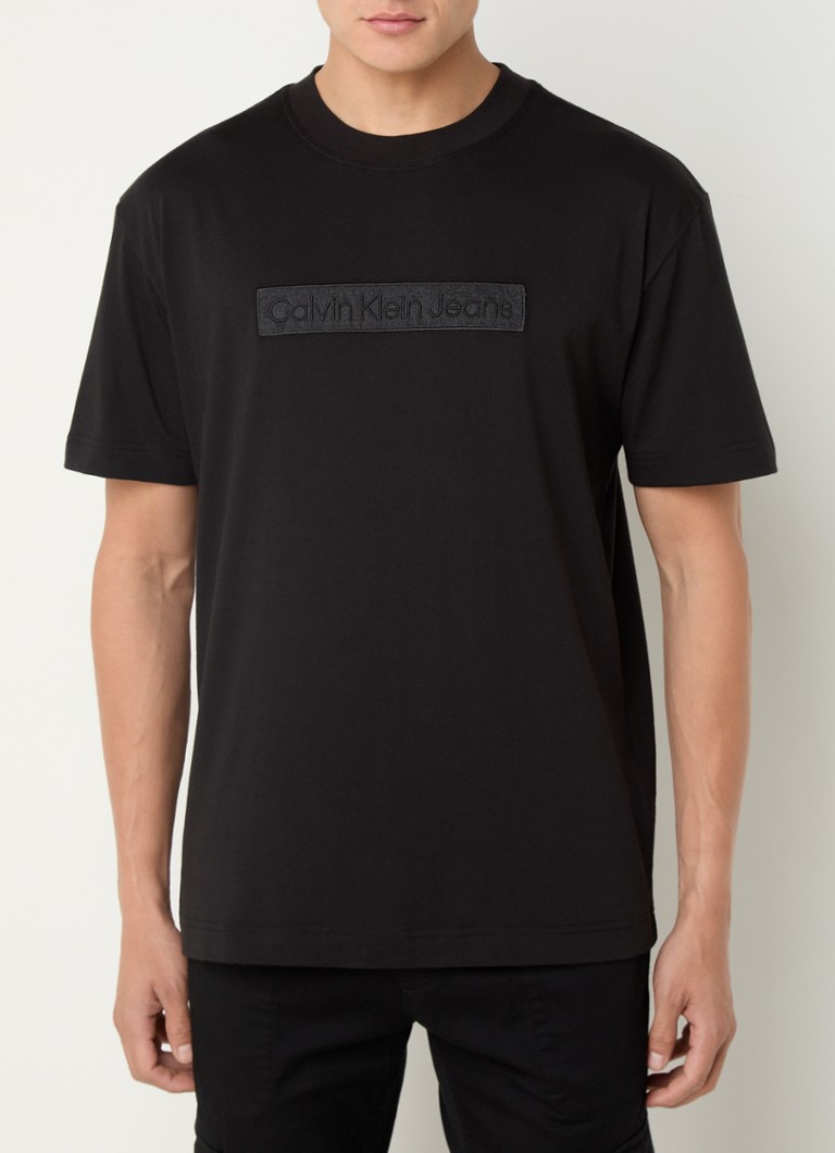 Koszulka Calvin Klein z haftowanym logo