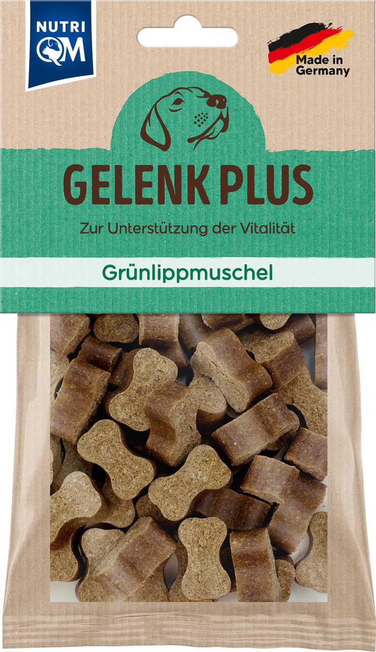 NutriQM Snack Gelenk Plus Grünlippmuschel 5 x 125g