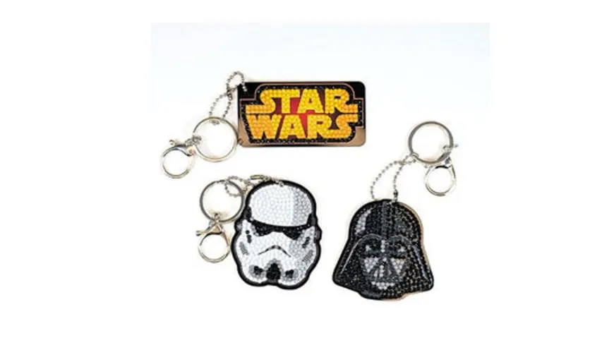 Craft Buddy - Crystal Art Diamond Painting Schlüsselbund Set Star Wars