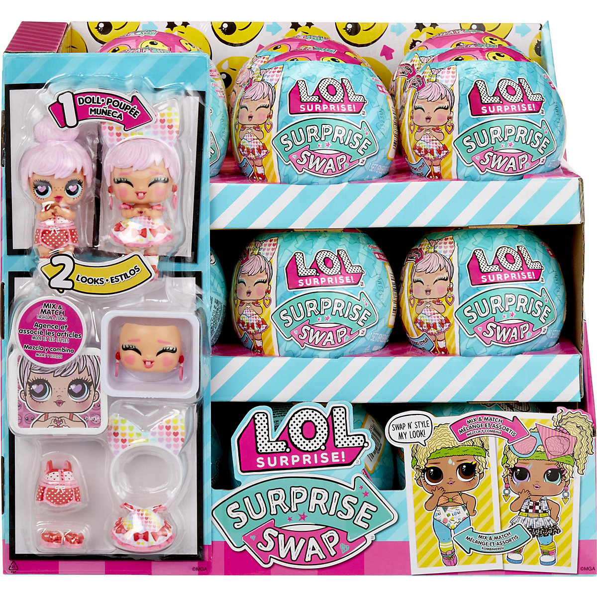 L.O.L. Surprise Surprise Swap Tot Sortiment in PDQ Serie 1