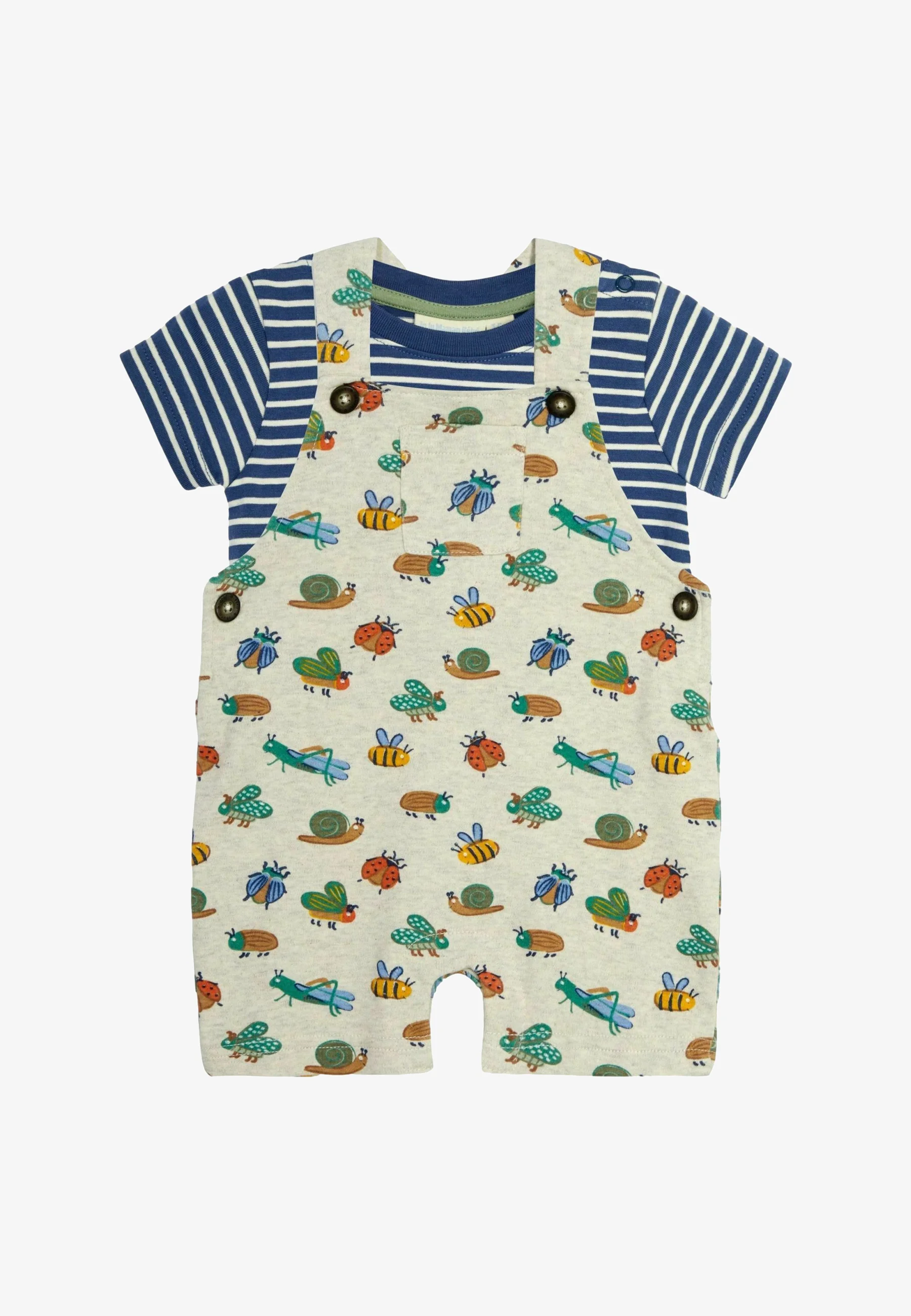 JoJo Maman Bébé CONJUNTO DE 2 PIEZAS - AJUSTE REGULAR - Peto