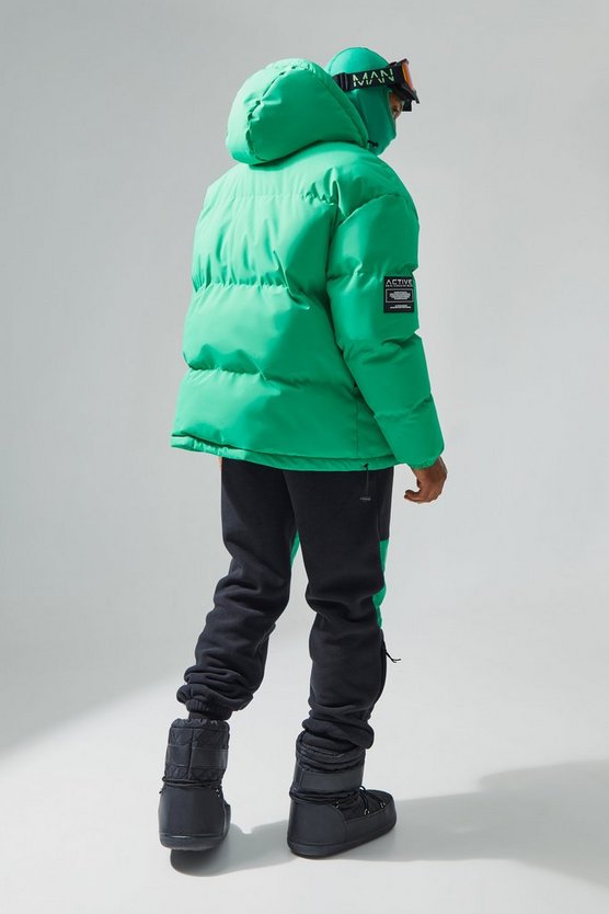 Oversize Ski-Steppjacke
