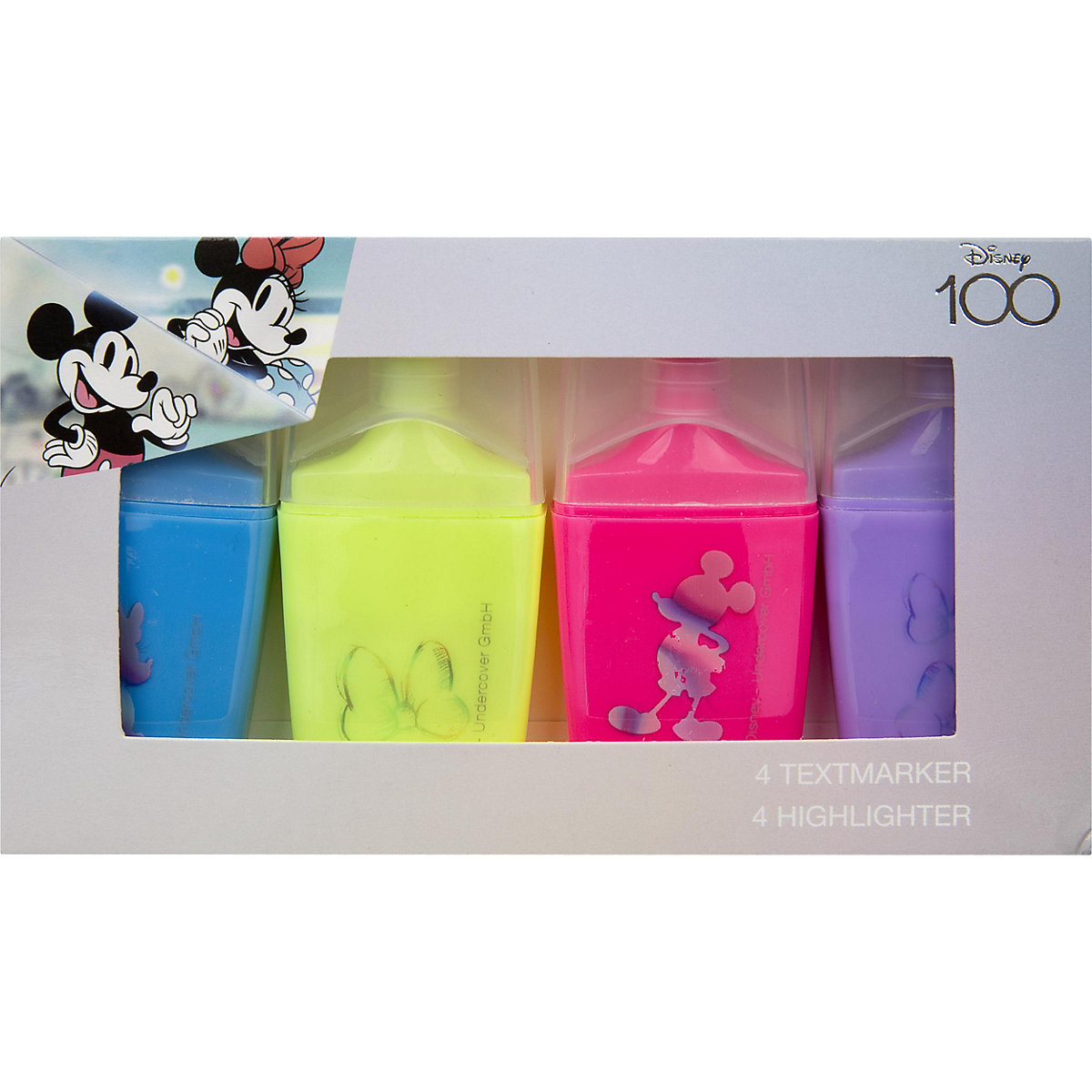 Textmarker   Minnie Mouse Special, 4 Farben