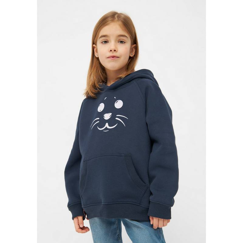 Derbe Robbenschnute Hoodie Kinder