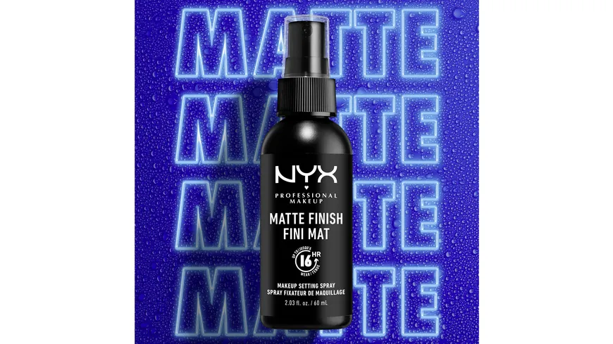 NYX PROFESSIONAL MAKEUP Matte Finish Setting Spray 60 ml