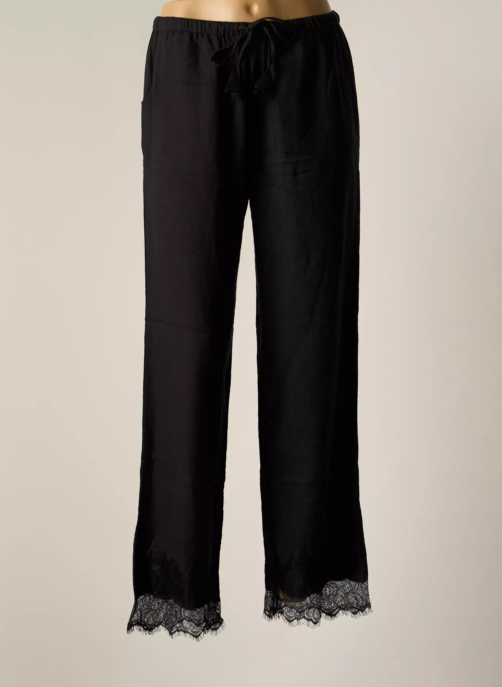 By Sophie Pantalons Droits Femme couleur noir