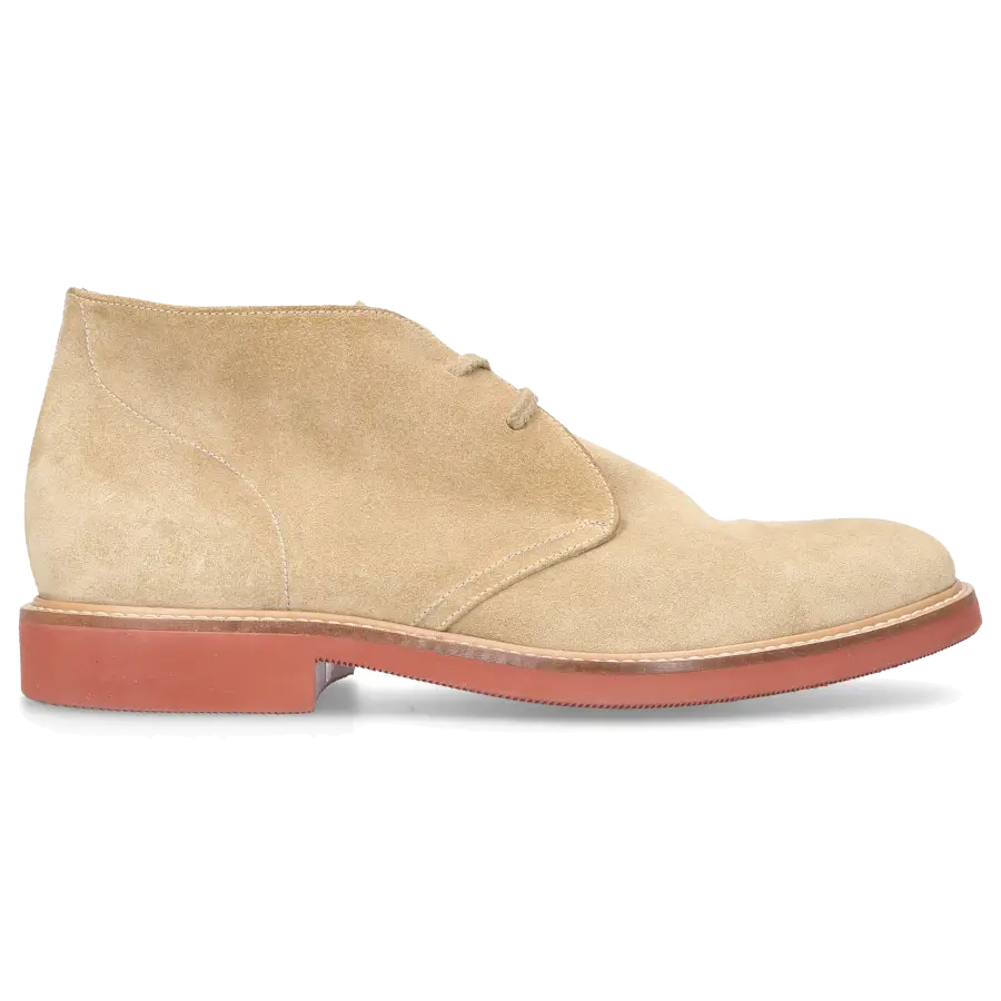 Budapester - Stiefel 51070 Veloursleder - beige