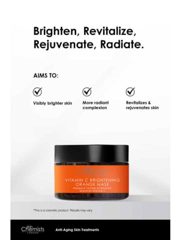 Skinchemists skinChemists Vitamin C Brightening Orange Mask 50ml günstig kaufen onesize