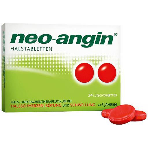 NEO-ANGIN Halstabletten  24 St  Lutschtabletten
