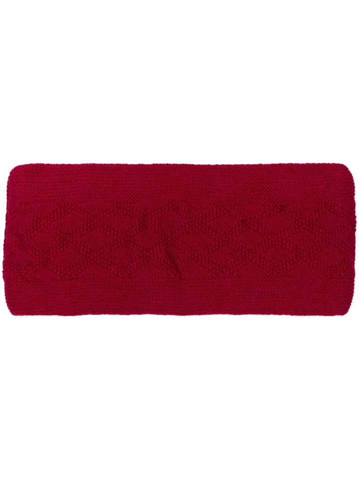 styleBREAKER Strick Stirnband in Bordeaux-Rot günstig kaufen onesize