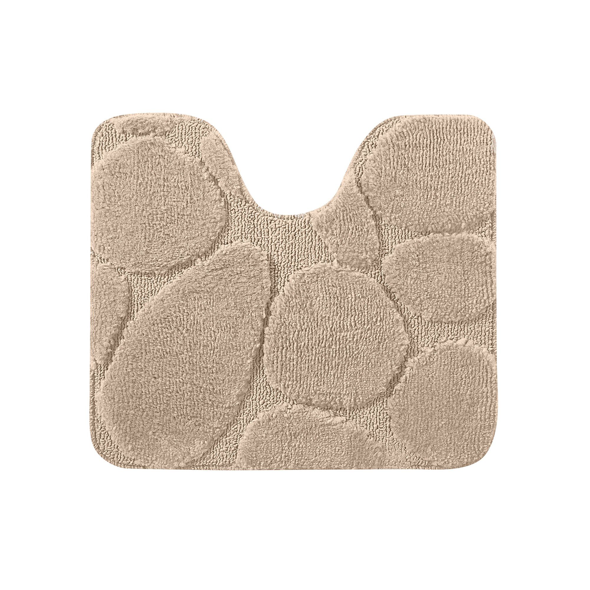 Tapis de bain motif galets