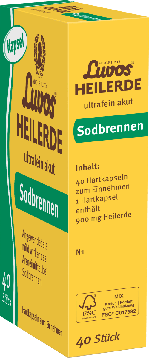 Heilerde ultrafein akut Hartkapseln, 40 St