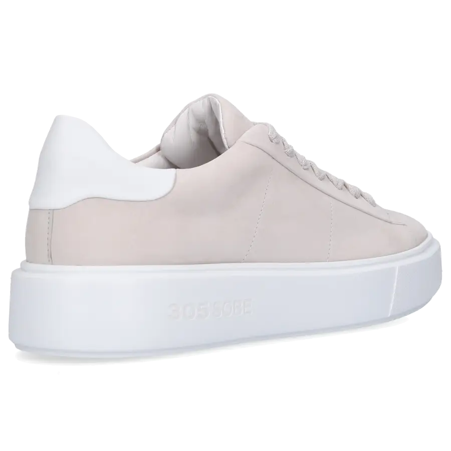 305 SOBE - Sneaker low CAPO Nubukleder - grau
