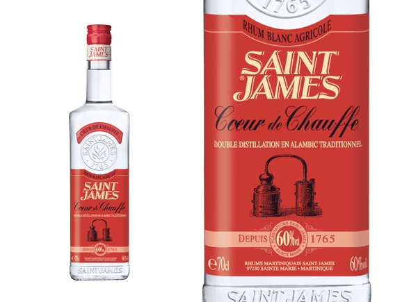 Rhum Saint James Blanc Cœur de Chauffe